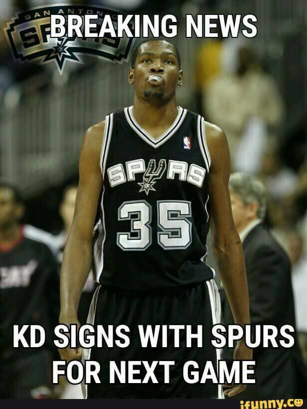 kd-signs-with-spurs-meme