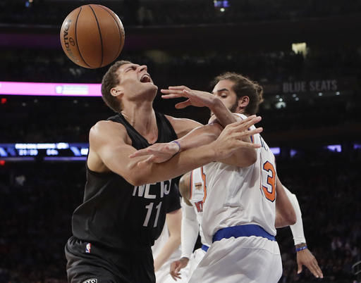 Brook Lopez, Nets Knicks