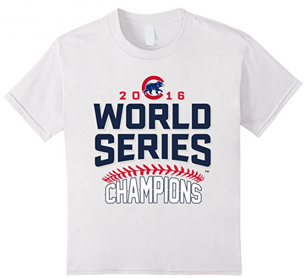 Kids Chicago Cubs World Series Champions 2016 T-Shirt