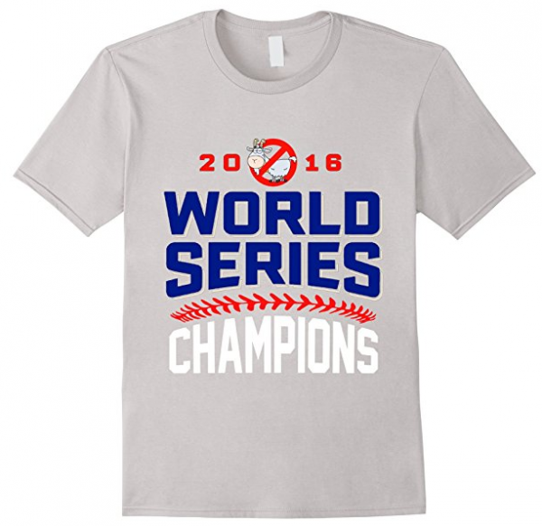 Men's Chicago Cubs World Series Champions 2016 T-Shirt
