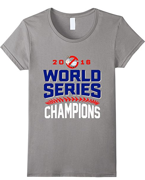 Women's Chicago Cubs 2016 World Series Champions T-Shirt