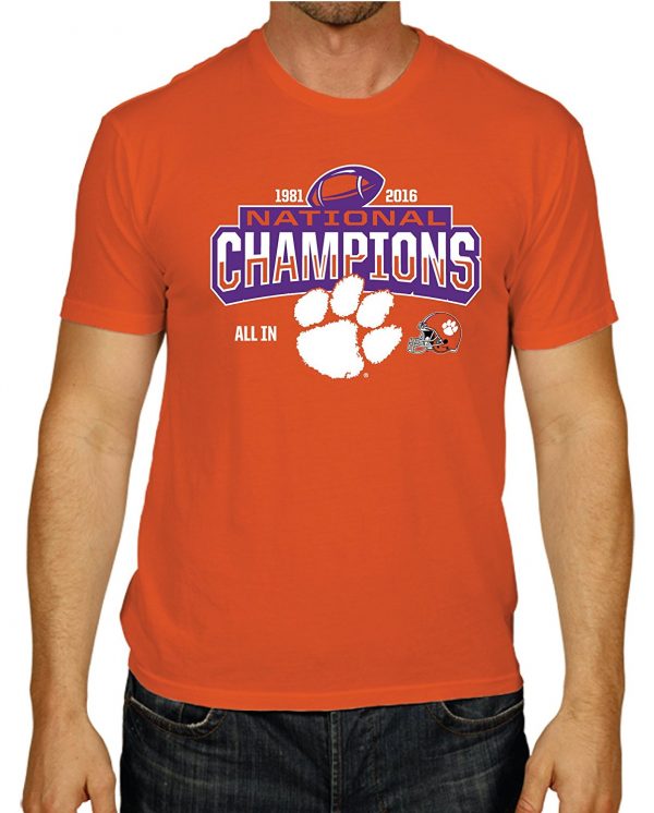 Clemson 2017 National Champions T-Shirt