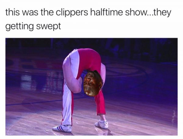 Clippers halftime show