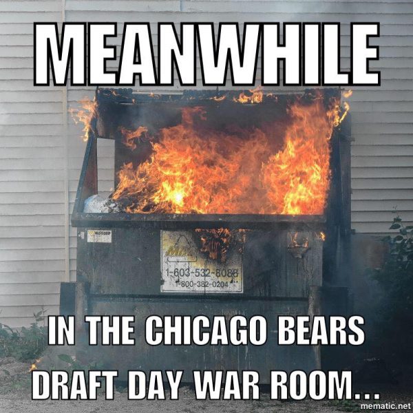 Meanwhile in the Bears War Room