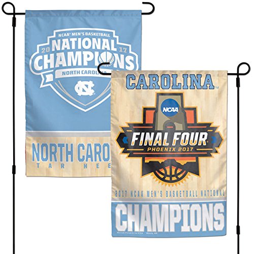 North Carolina Tar Heels 2017 NCAA Champions Garden Flag