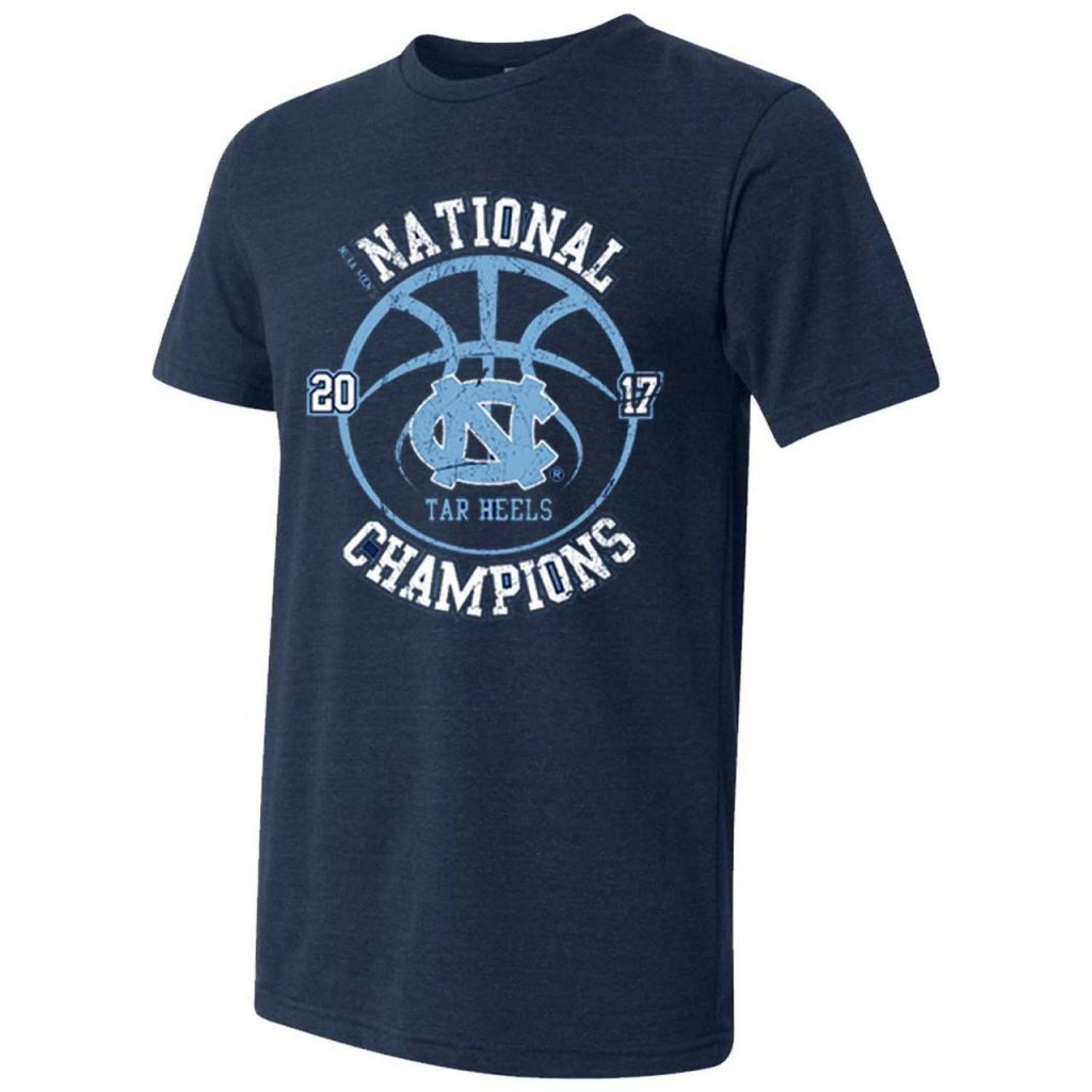 North Carolina Tar Heels 2017 National Champions T-Shirt