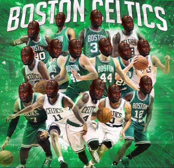 Boston Celtics Crying Jordan