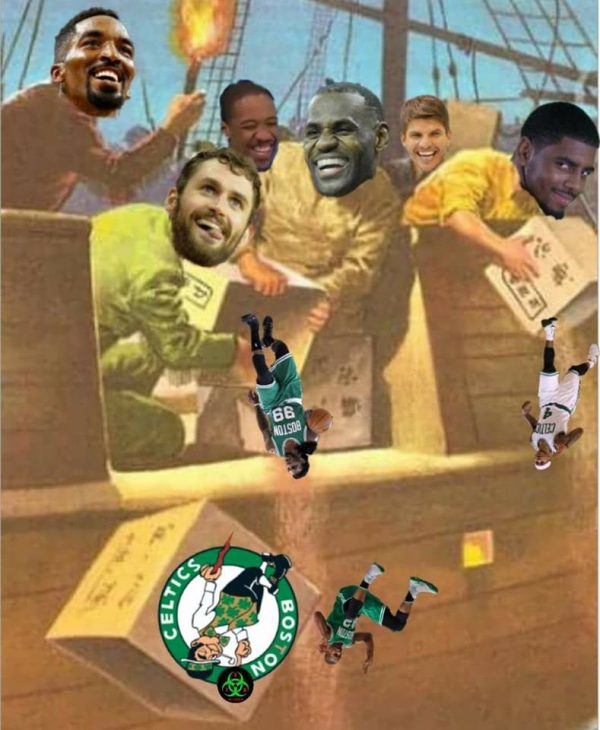 Cavaliers Celtics Tea Party