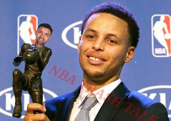 Curry Zaza MVP statue