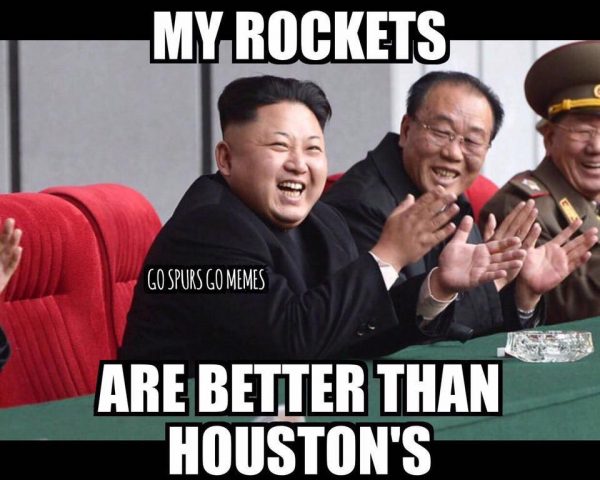 Kim Jung Un HoustonRockets