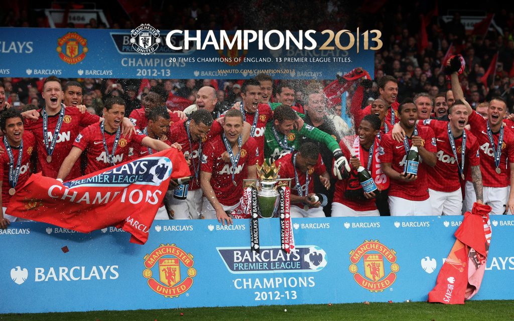 Manchester United 2013 Champions