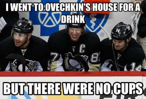 No Cups in Ovechkin's House