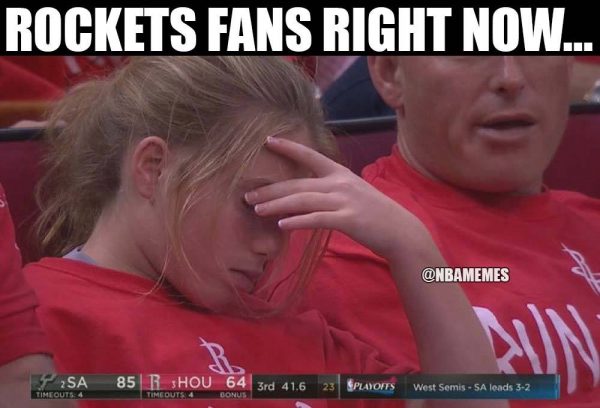 Rockets fans right now
