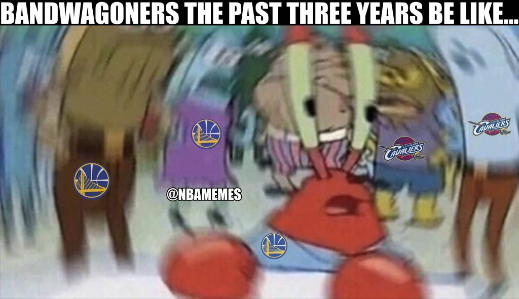 Bandwagoners don't know what to do