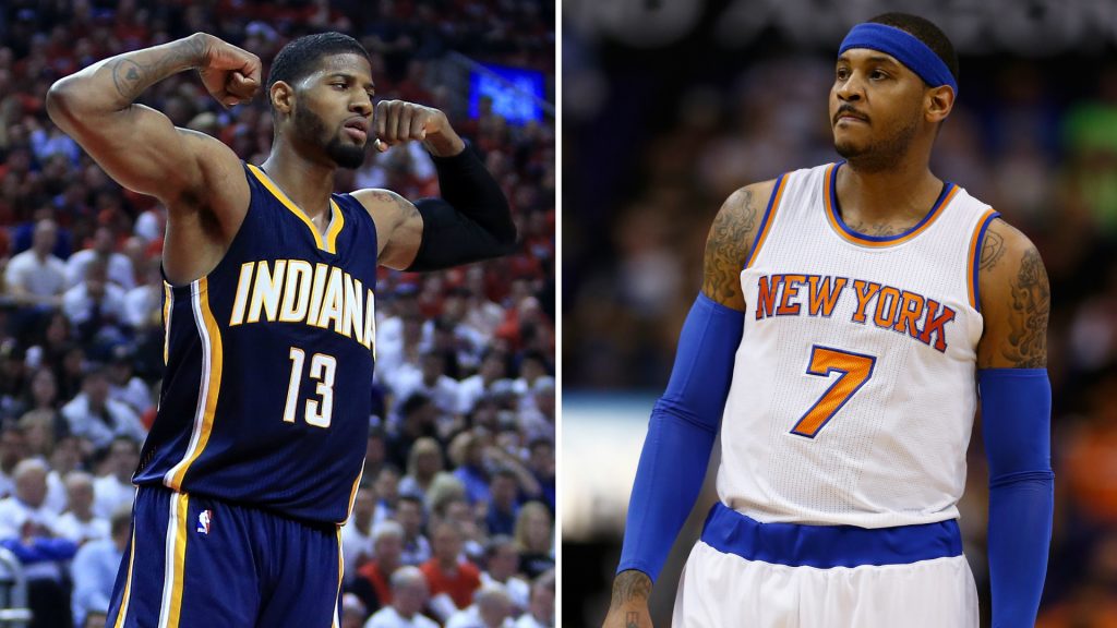 Carmelo Anthony, Paul George