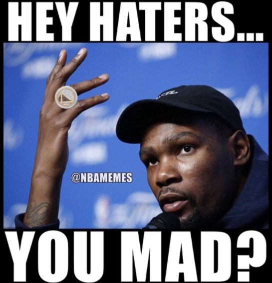 Hey Haters you mad