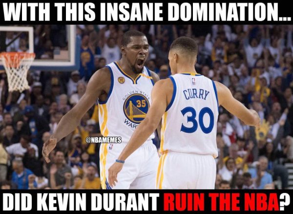 Kevin Durant ruined the NBA