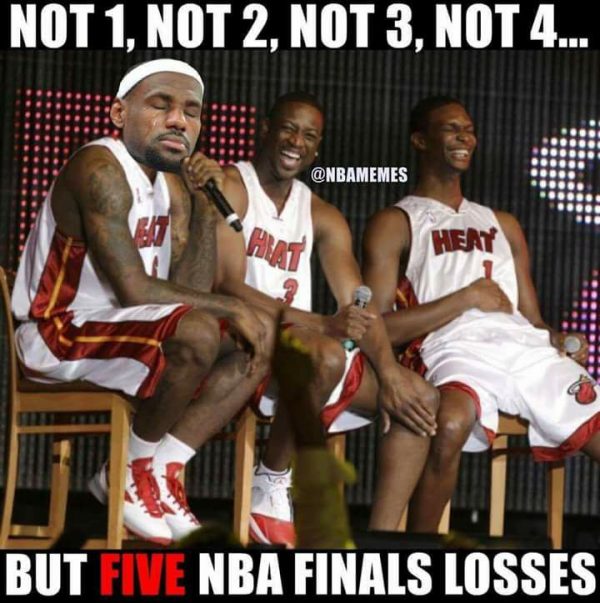 Not 1, not 2, not 3, not 4, 5 NBA losses