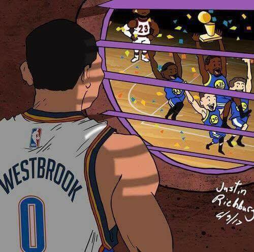 Westbrook watching Durant