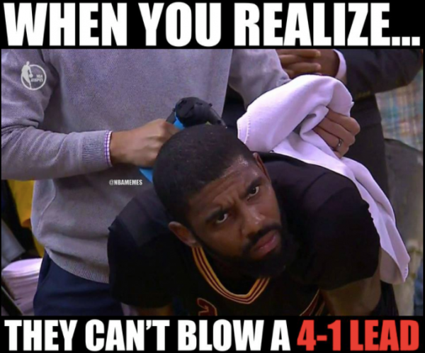 You can't blow a 4-1 lead