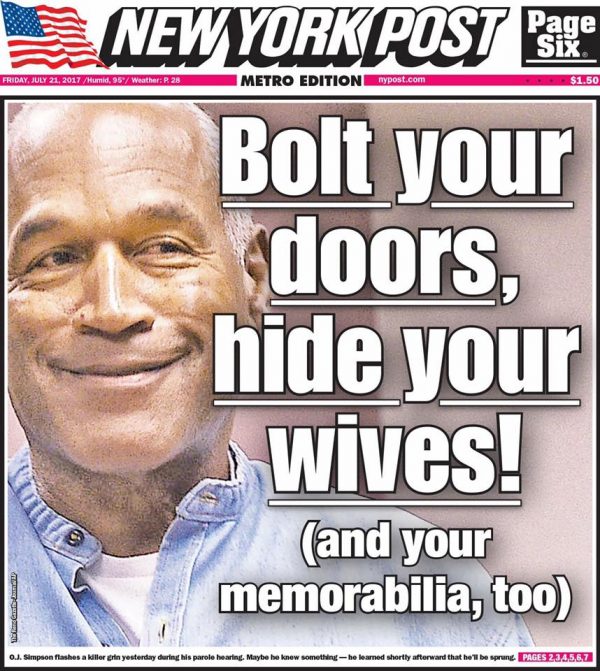 Bolt your doors, hide your wives