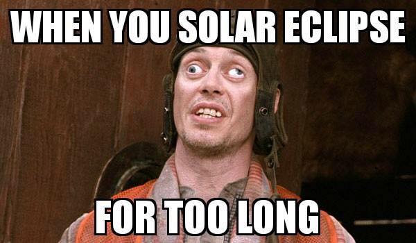 After staring at the eclipse for too long