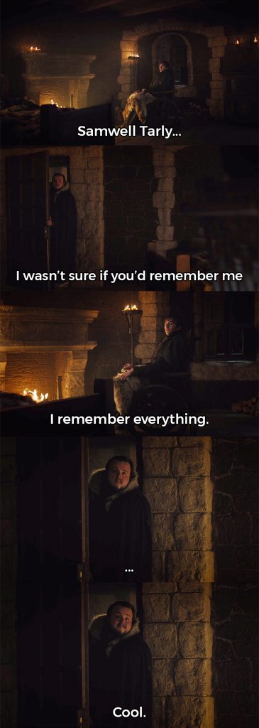Bran Remembers Everything
