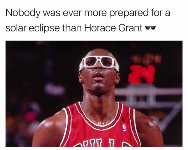 Horace Grant ready for the Eclipse