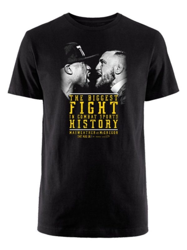 Mayweather vs McGregor Black T-Shirt