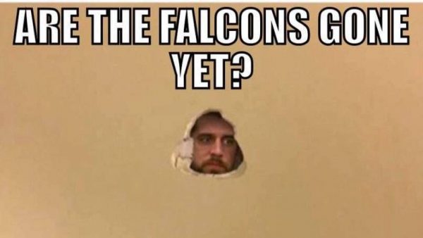 Are the Falcons gone yet