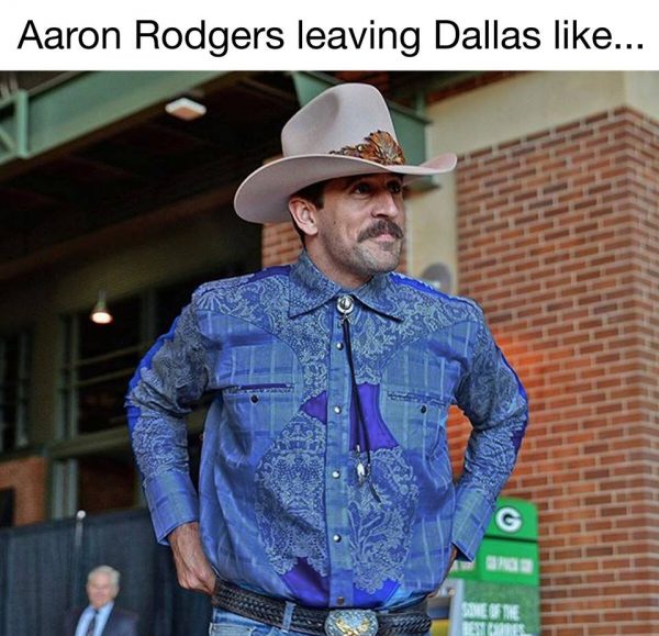 Aaron Rodgers Rules Dallas