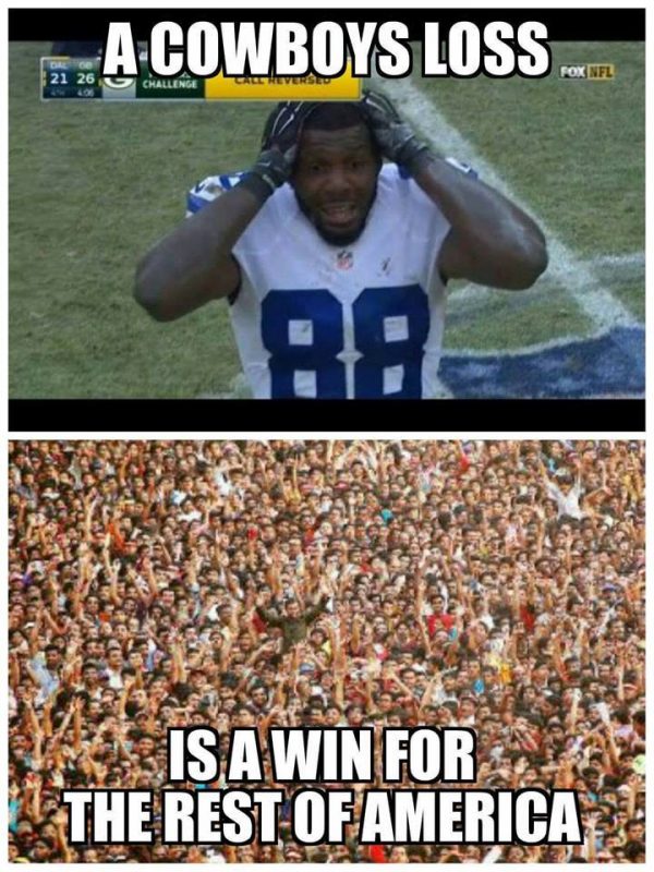 18 Best Memes of the Dallas Cowboys Choking Against Aaron Rodgers & the