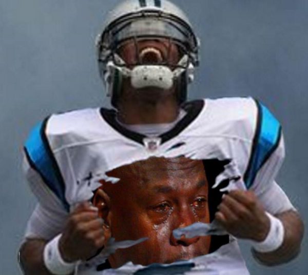 Cam Newton Crying Jordan