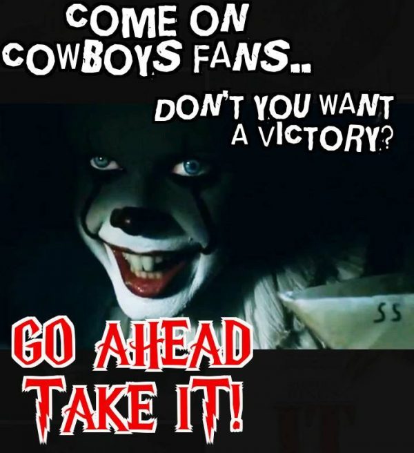Cowboys Fans IT Clown