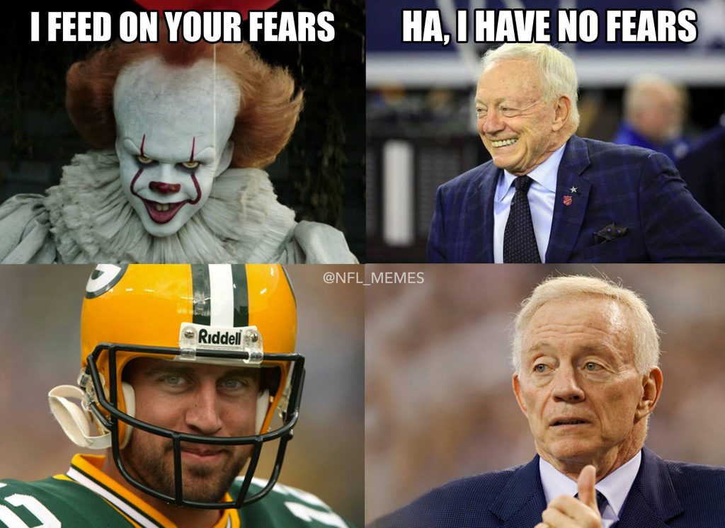 18 Best Memes of the Dallas Cowboys Choking Against Aaron Rodgers & the