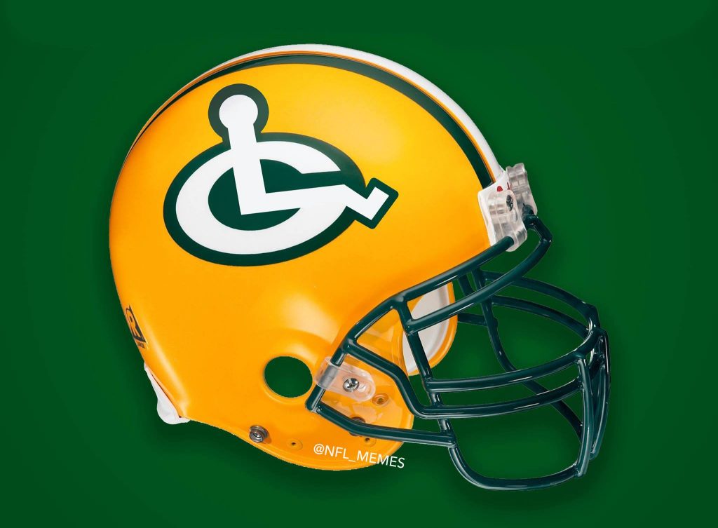 New Packers Helmet