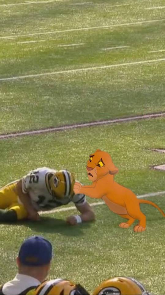 Please Get Up Rodgers