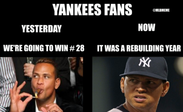 Yankees Excuses