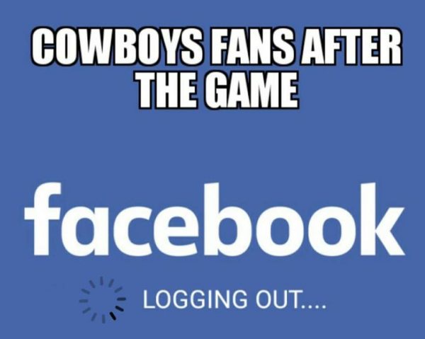 Cowboys fans logging out