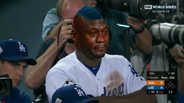 Crying Jordan Dodgers Player