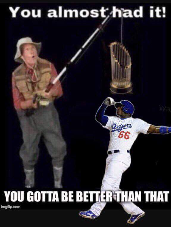 DOdgers almost had it