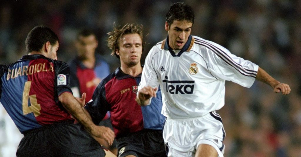 Raul vs Barcelona