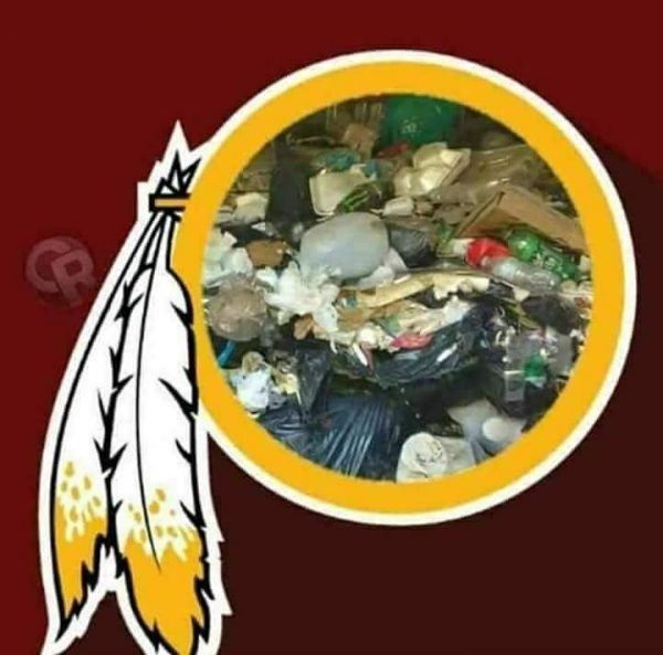 Redskins Trash
