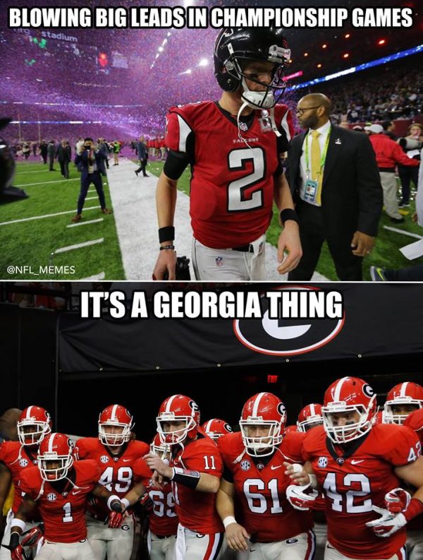 14 Best Memes of Choking Against Alabama in the College
