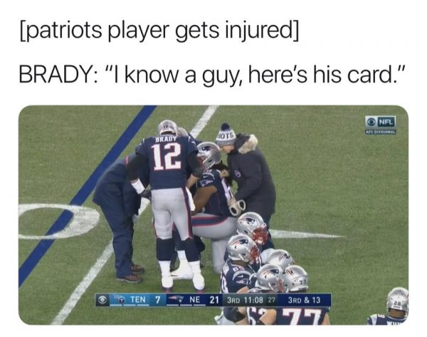 Brady I know a guy