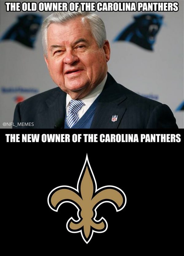 Saints own the Panthers