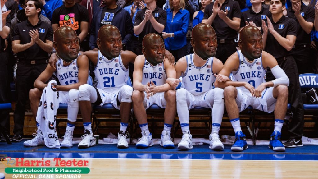 Duke Crying Jordans