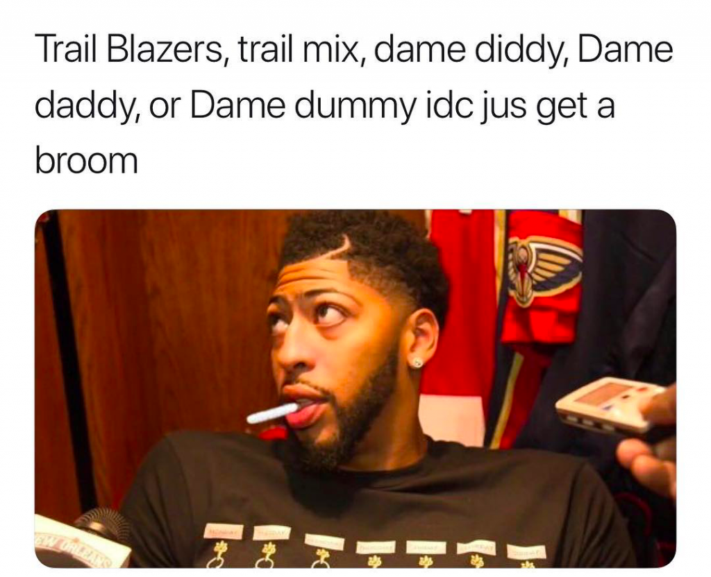 12 Best Memes of Damian Lillard & the Portland Trail Blazers Getting