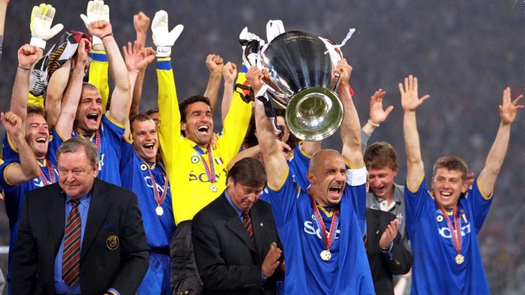 Juventus 1996 Champions League Winners