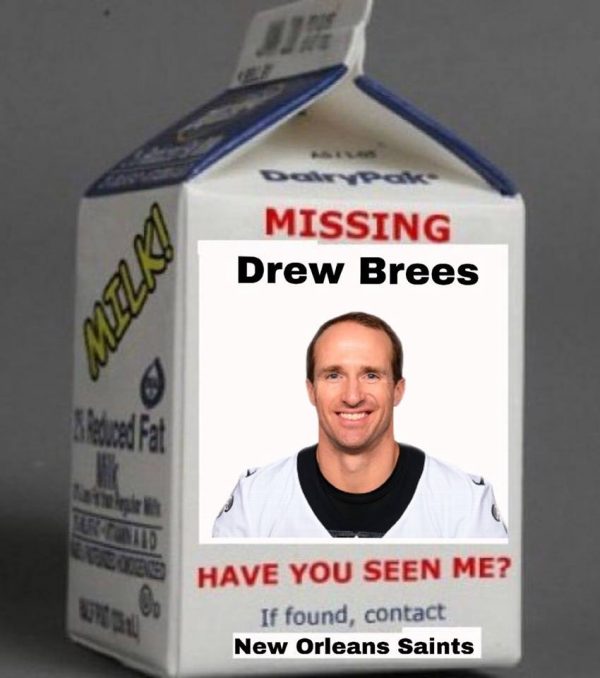 Drew Brees missing